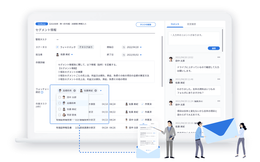 タスク管理機能